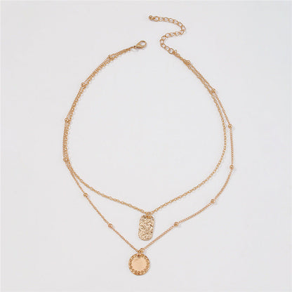 Dinah Retro Layered Necklace