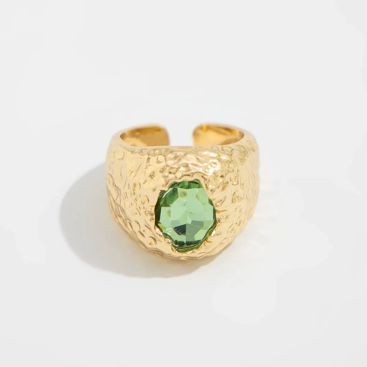 Kaleena Gemstone Open Ring