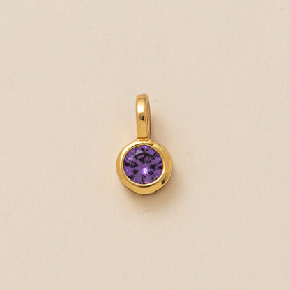 Gisselle Dainty Birthstone Pendant