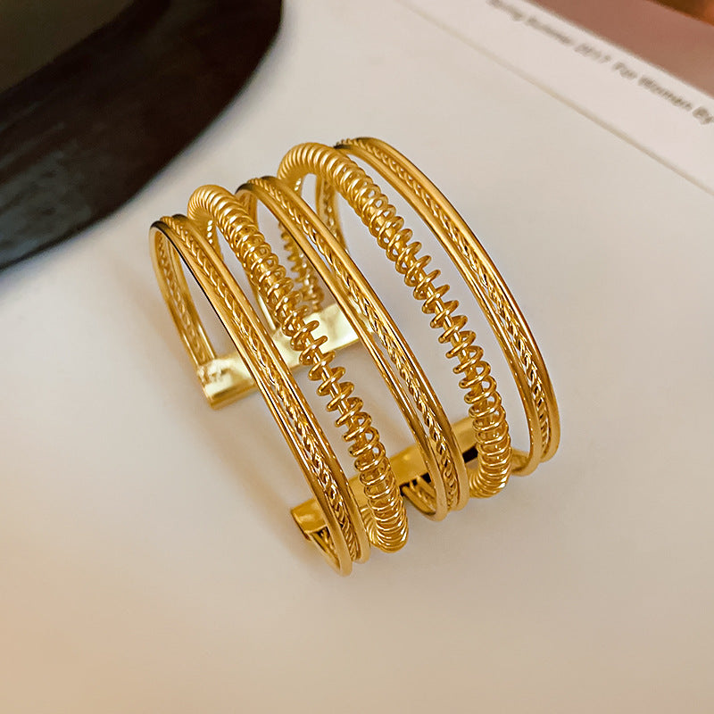 Cyra Statement Cuff Bracelet
