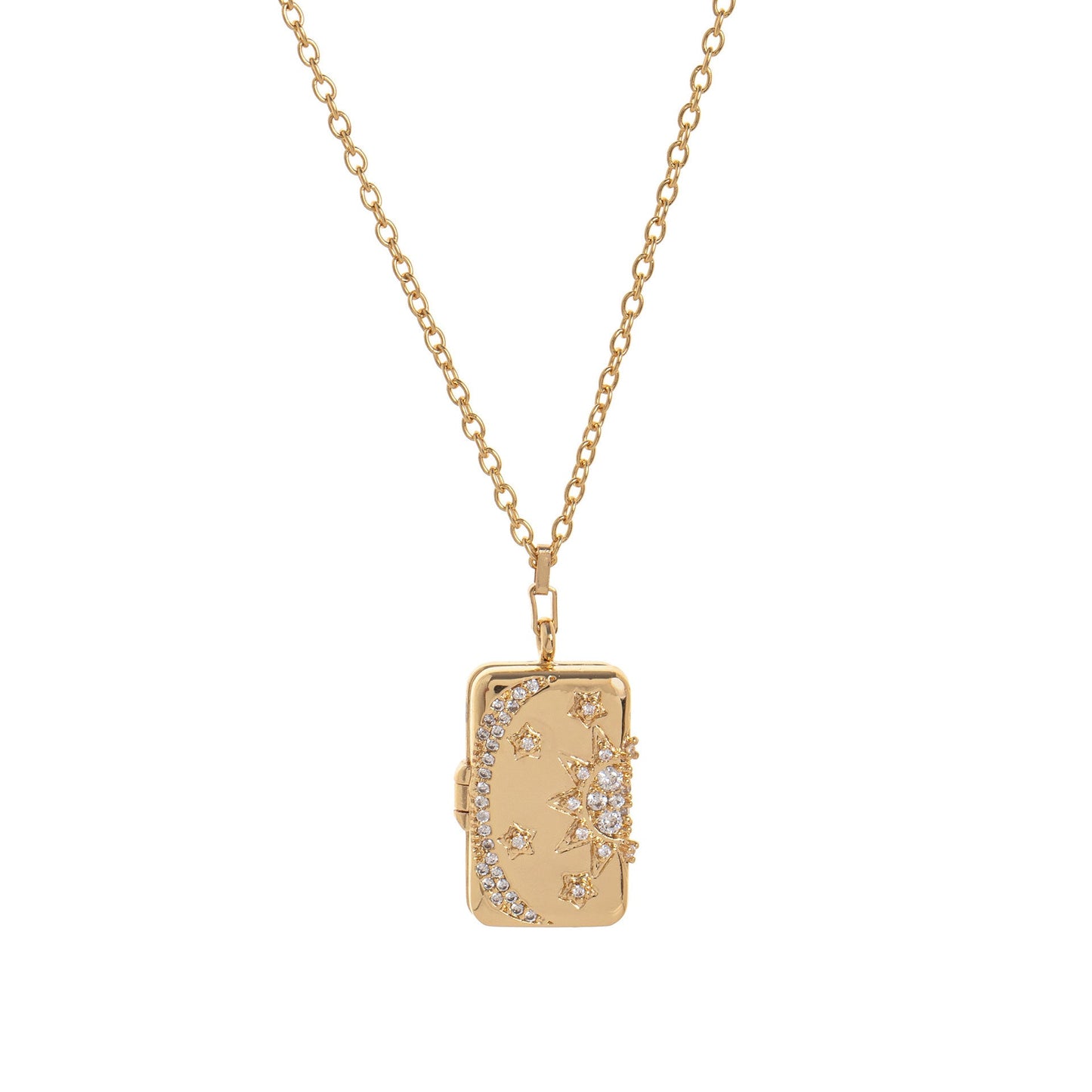 Butterfly Shell Locket Necklace
