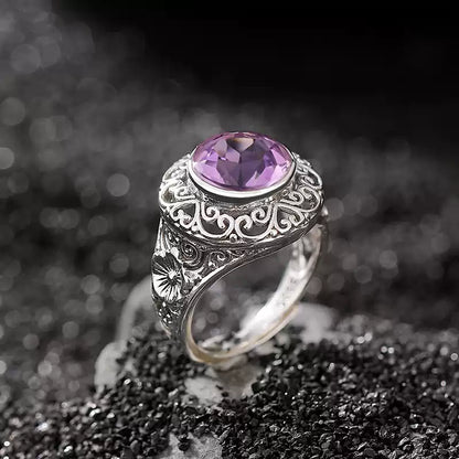 Skye Amethyst Ring