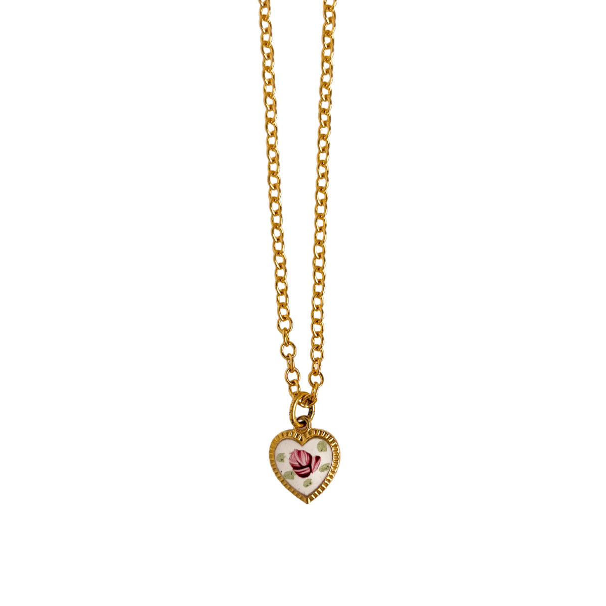 Ayelen Painted Pendant Necklace