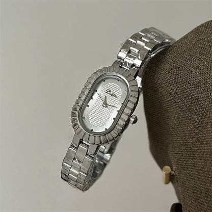 Oval Dial Minimalist Bracelet Watch