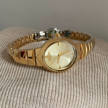 Minimalist Snake Chain Bracelet Watch