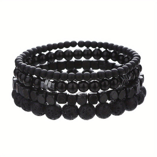 Gwenevere Stackable Volcanic Bracelets