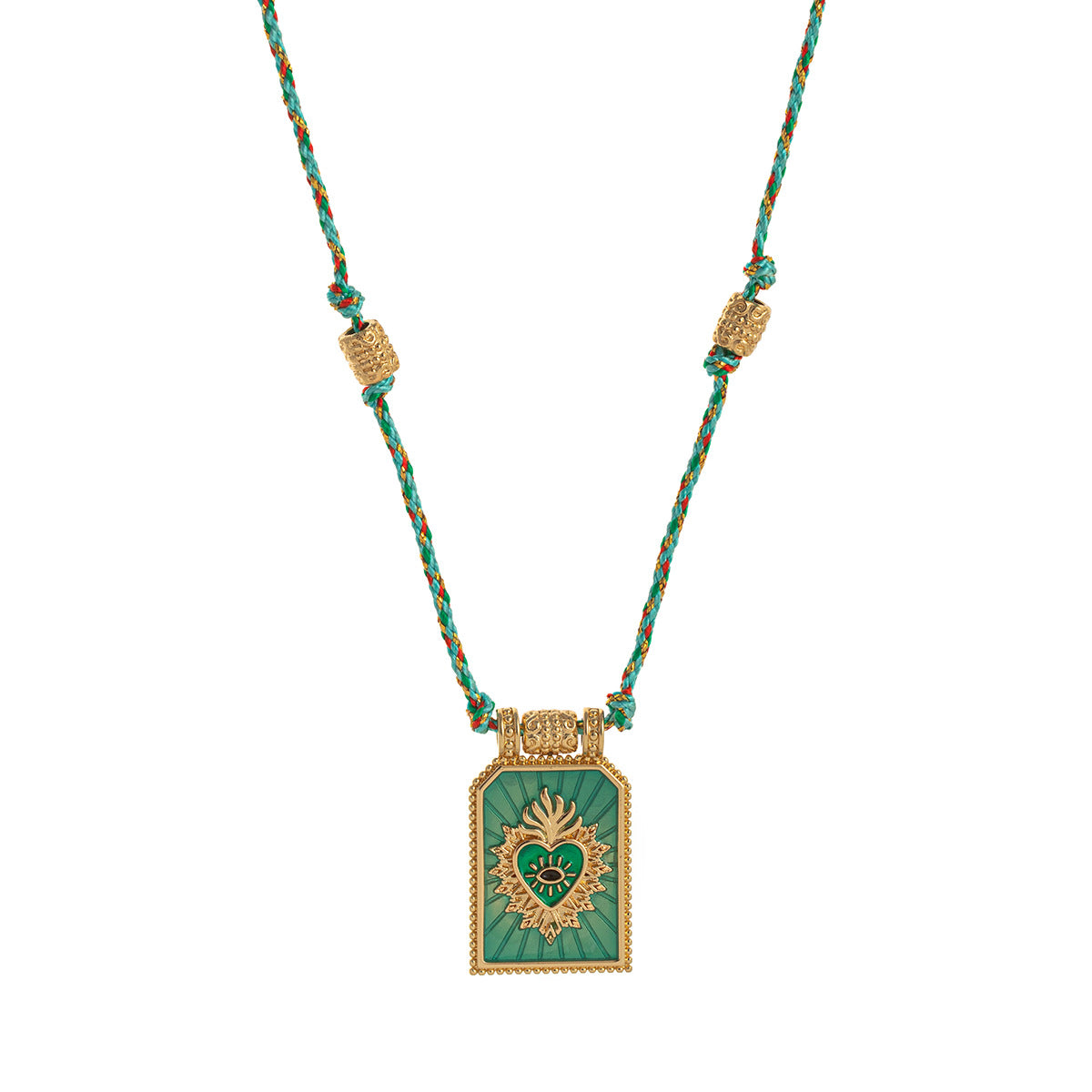 Siyona Cord Charm Necklace