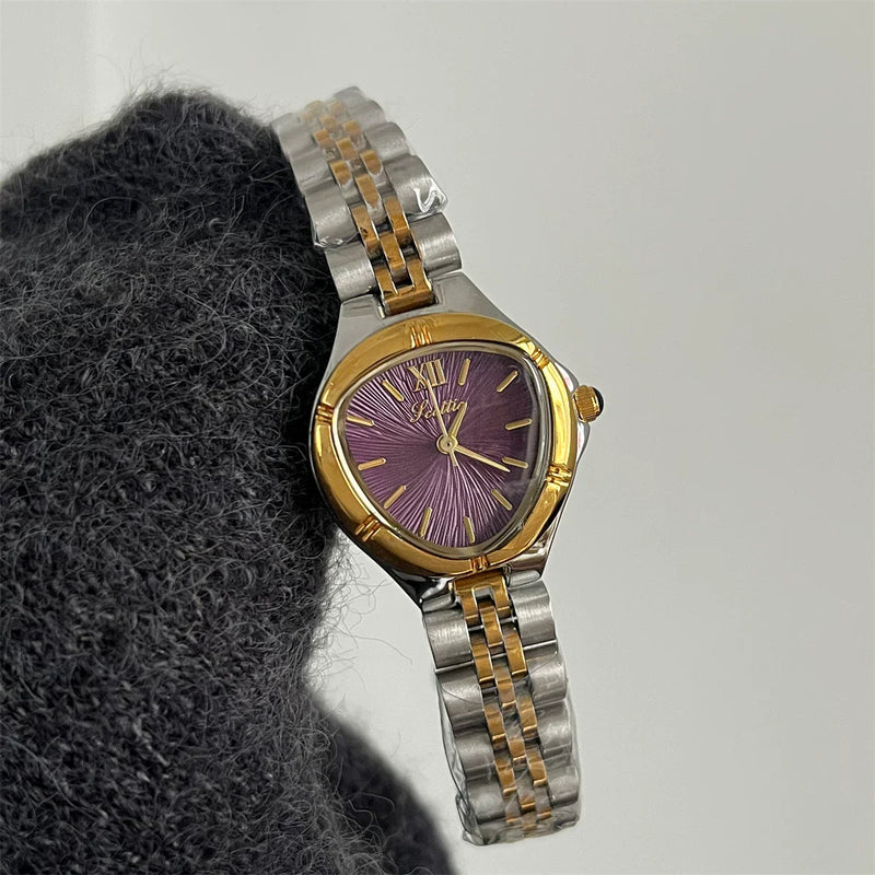 Minimalist Round Dial Bracelet Watch