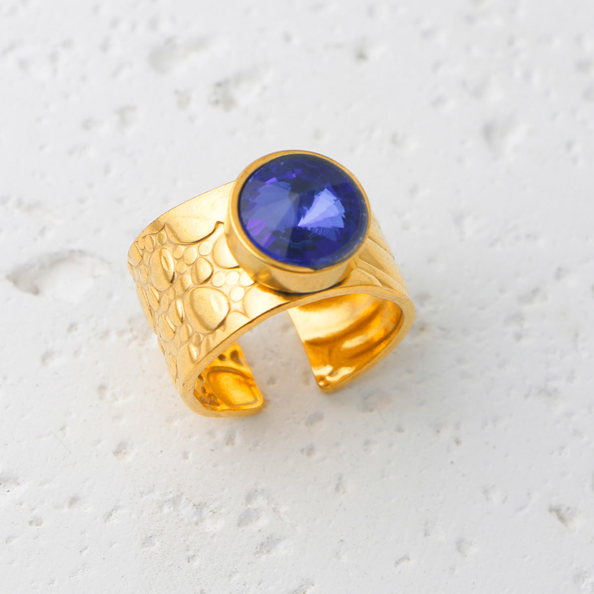 Thais Gold Statement Open Ring
