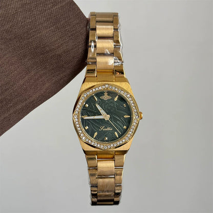 Embossed Dial Bracelet Watch