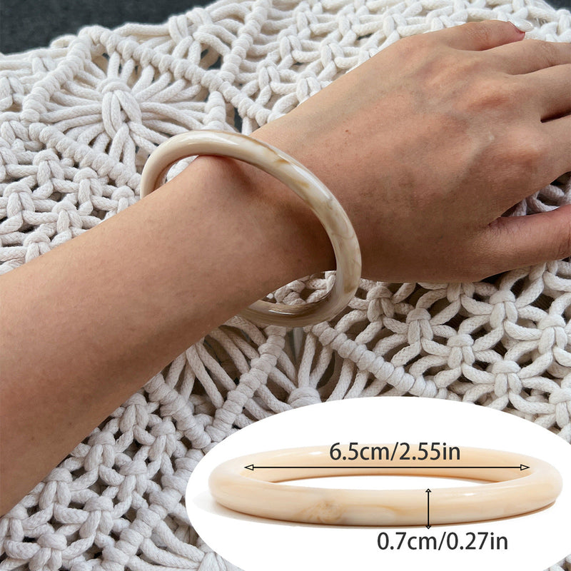 Sonny Swirl Resin Bangle