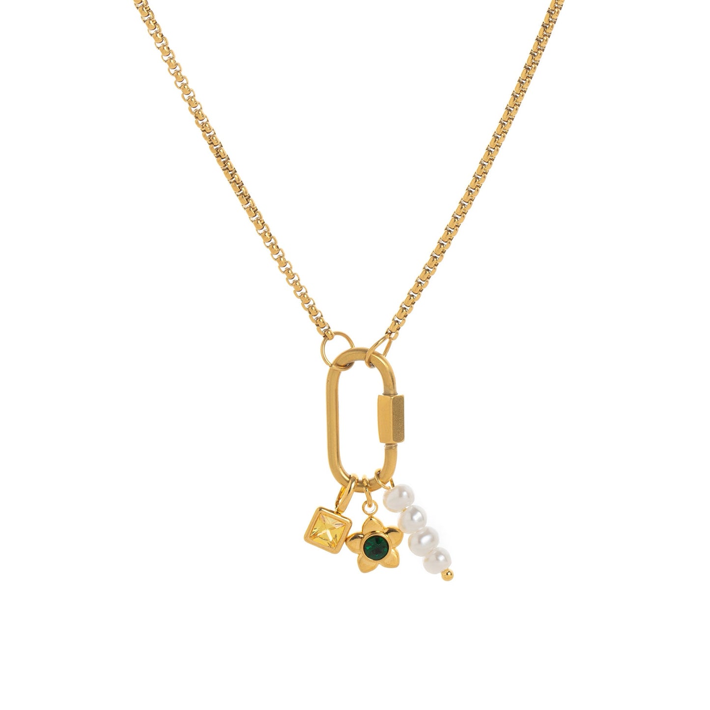 Birthstone Pendant Necklace