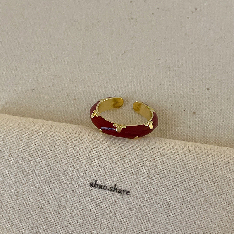Ilaria Delicate Enamel Ring