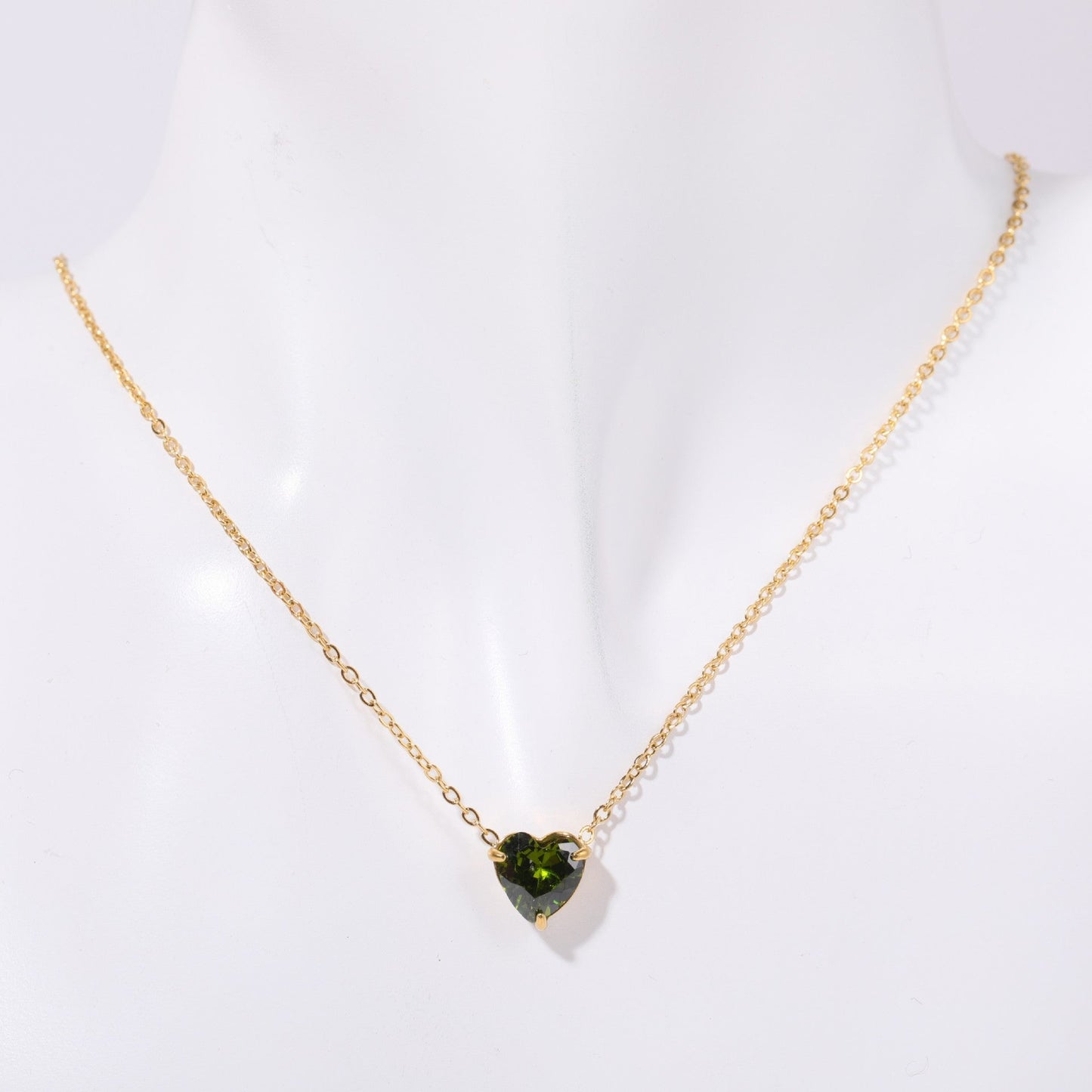 Maryella Birthstone Love Necklace