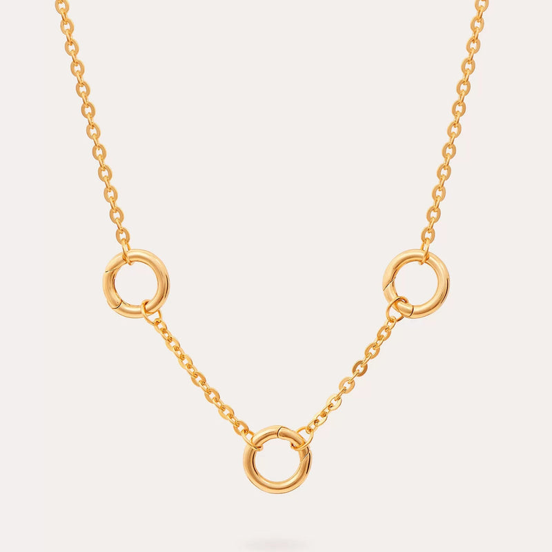 Makayla Gold Charm Jewelry