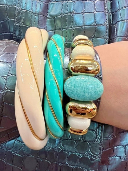 Nilah Amazonite Antique Bracelet