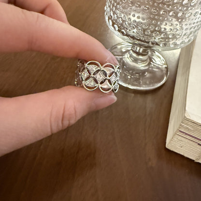 Mercy Zircon Lace Ring