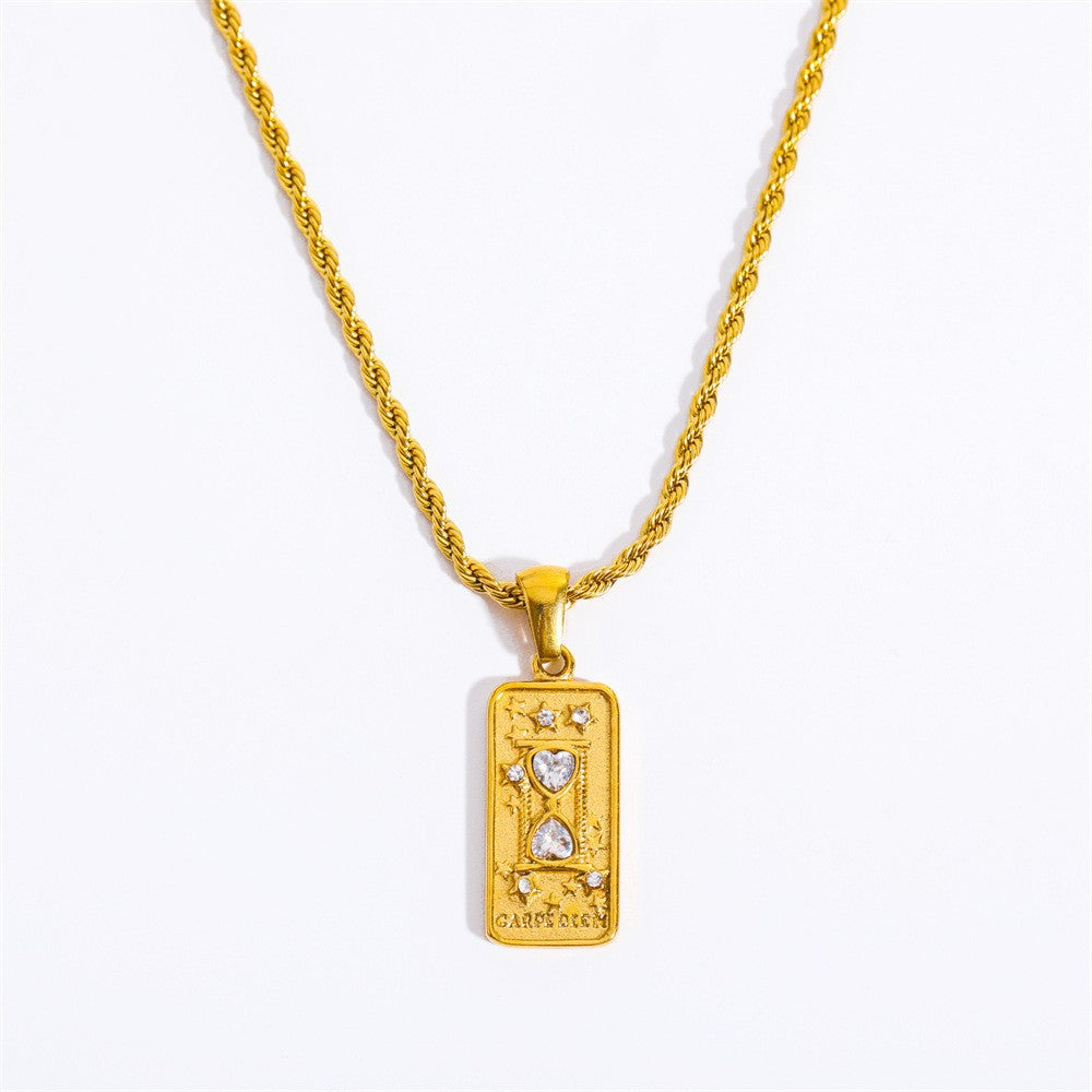 Erynn Gold-plated Tarot Necklace