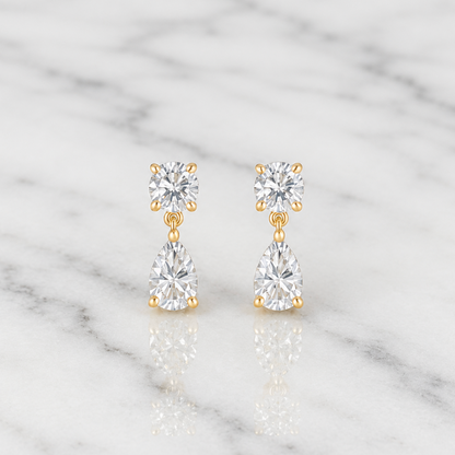 "odelia" Lab Diamond Earrings