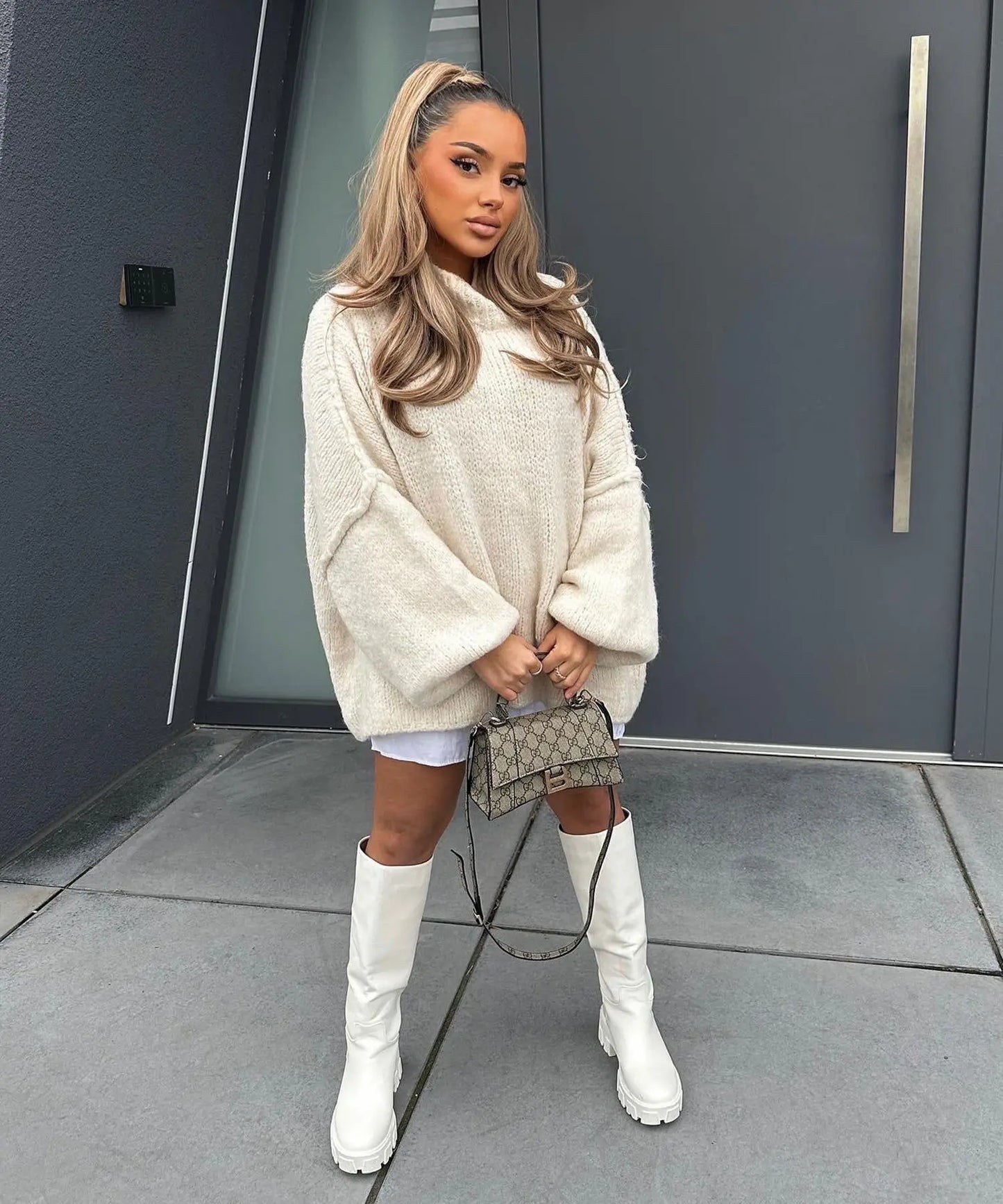 Gracefully Designed Sweater