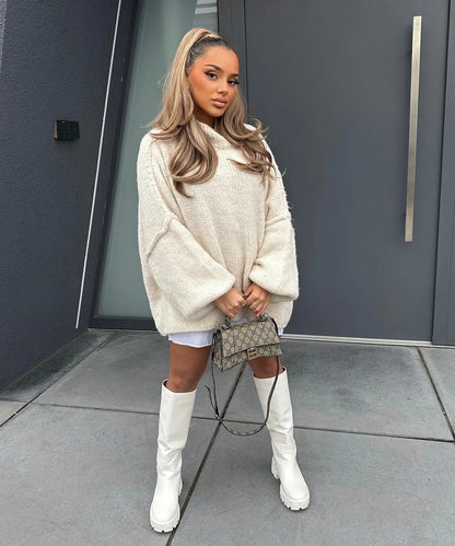 Gracefully Designed Sweater