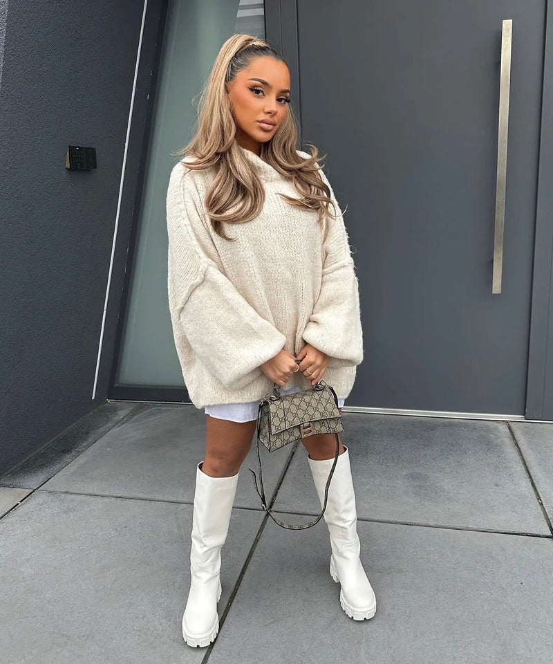 Gracefully Designed Sweater