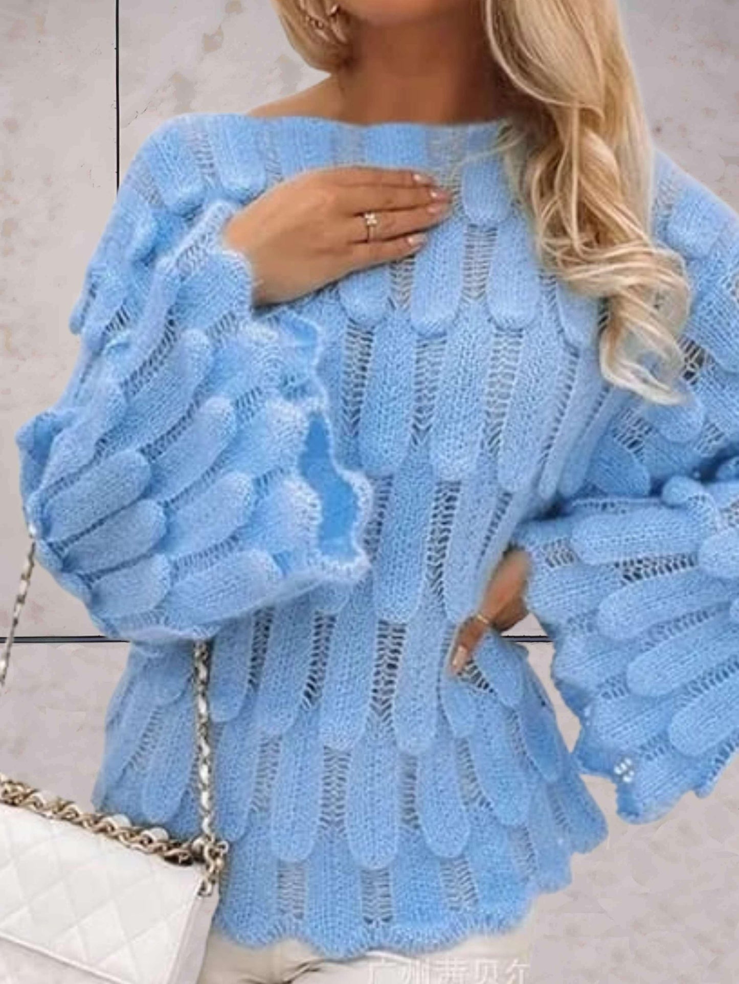 Gracefully Designed Sweater