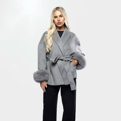 Classic Vintage Coat with a Flattering Fit