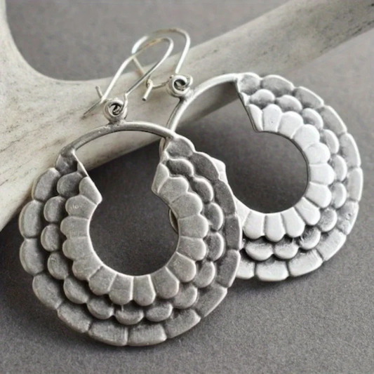 Layered Mandala Earrings