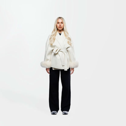 Classic Vintage Coat with a Flattering Fit