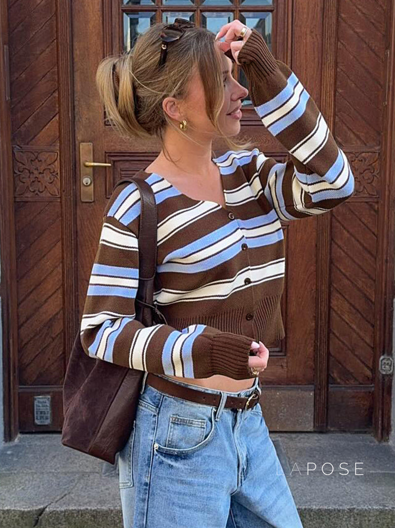 Vintage Inspired Cardigan with a Contemporary Edge