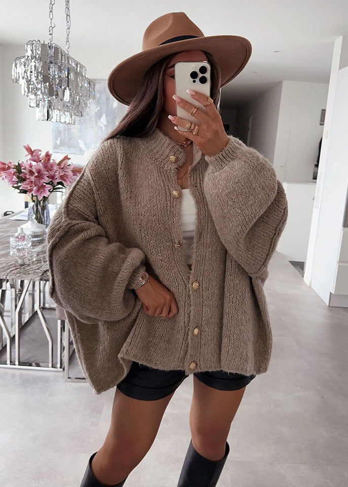 Classic Vintage Cardigan with a Flattering Fit