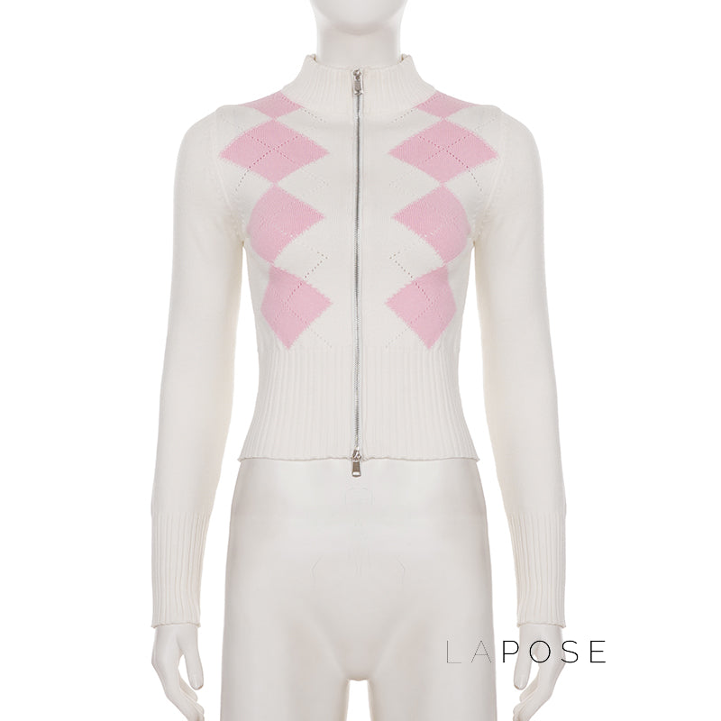 Well Tailored Cardigan with a Graceful Silhouette