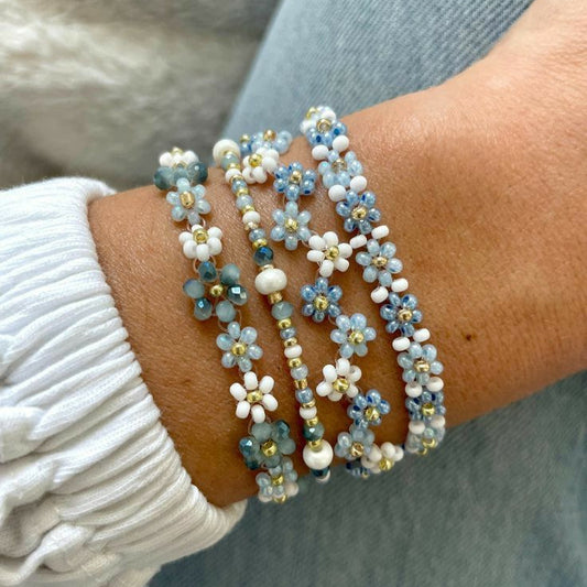 Blue Daisy Bracelet Pack
