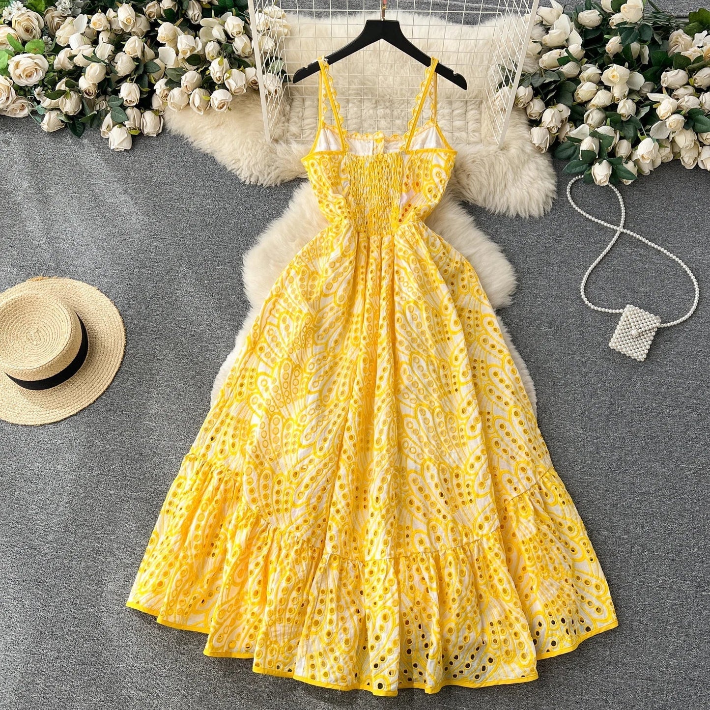 A Vintage Style Dress with Delicate Timeless Details