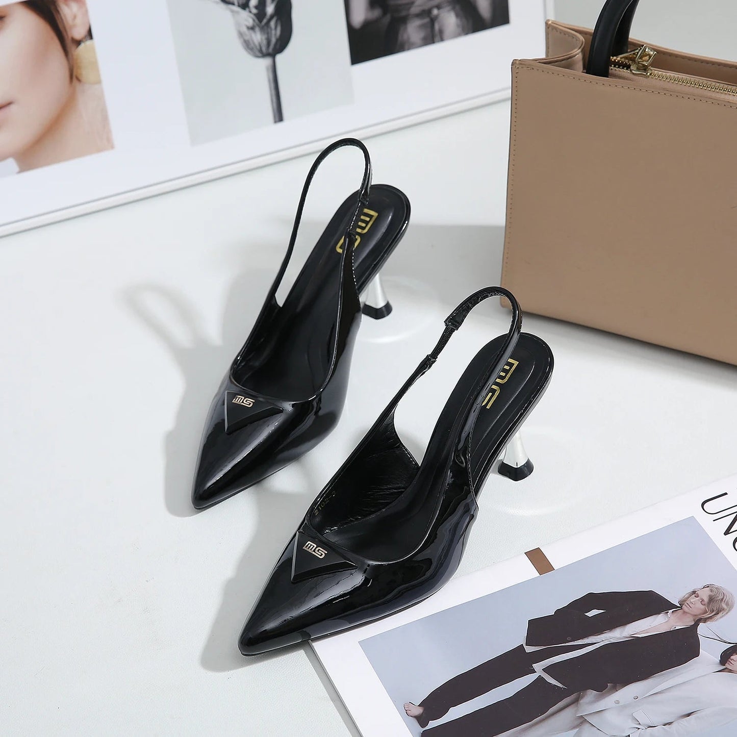 A Vintage Style Heels with Delicate Timeless Details