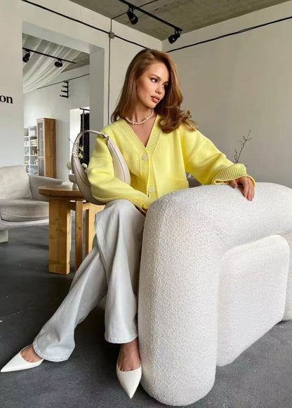Beautifully Balanced Cardigan with Timeless Character