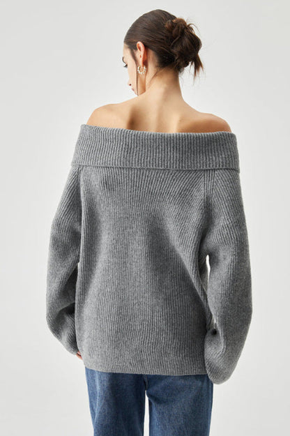 Gracefully Designed Sweater