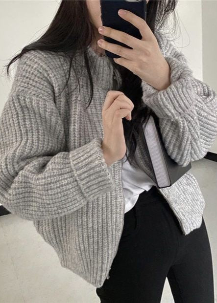 A Vintage Style Cardigan with Delicate Timeless Details