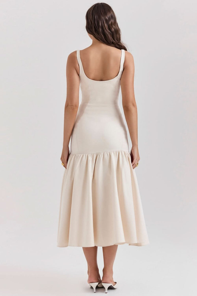 A Vintage Style Dress with Delicate Timeless Details