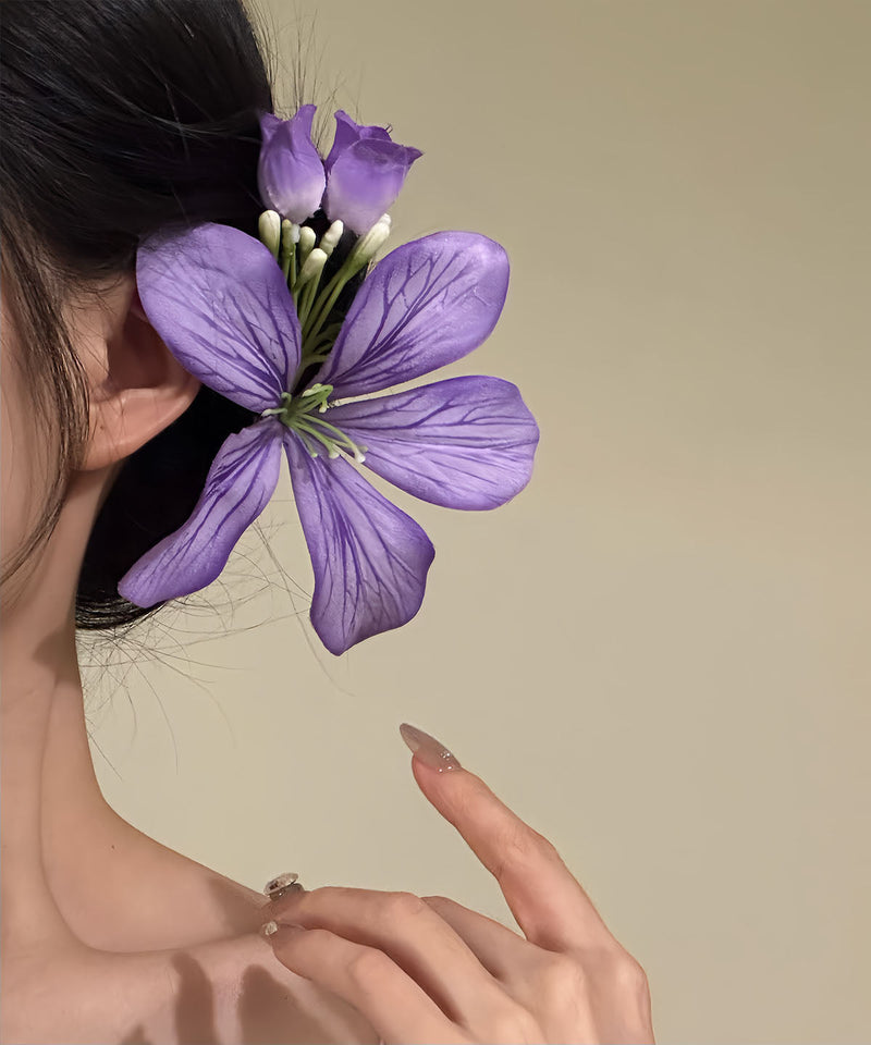 Original Design Purple Metal Hairpin