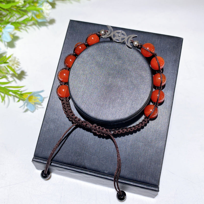 Adjustable 8mm Mixed Crystal Spiritual Bracelet