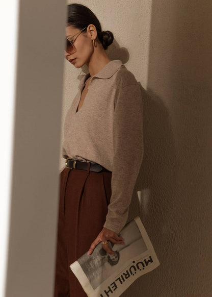 Polished Sweater with an Effortless Classic Look