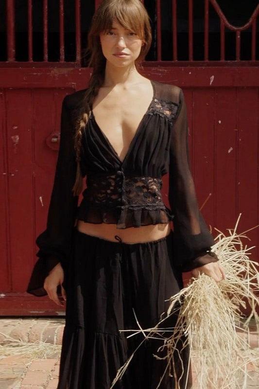 A Vintage Style Garment with Delicate Timeless Details