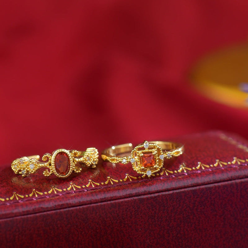 Alessandra Ruby Ring