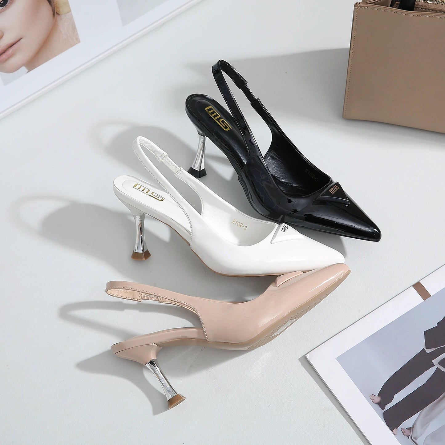 A Vintage Style Heels with Delicate Timeless Details