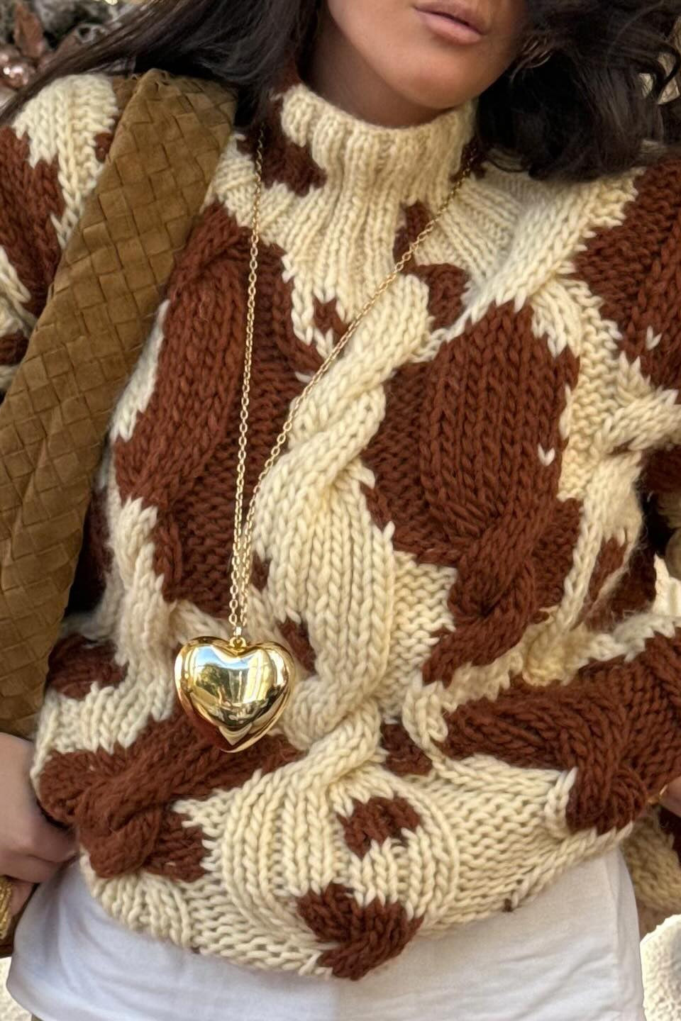 Gracefully Designed Sweater