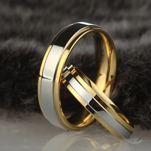 Gold & Silver Ring Set