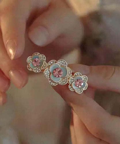 Light Purple Alloy Zircon Hairpin