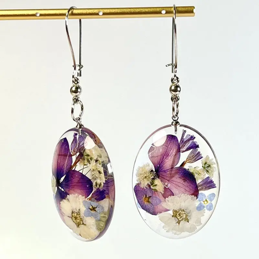 Crystal Blossom Earrings